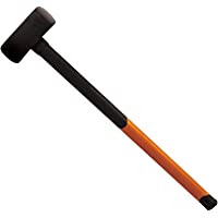 Fiskars Maza 3kg L- Peso total: 3.9 kg- Acero al carbono (forjado)- Negro-Naranja- 1001619